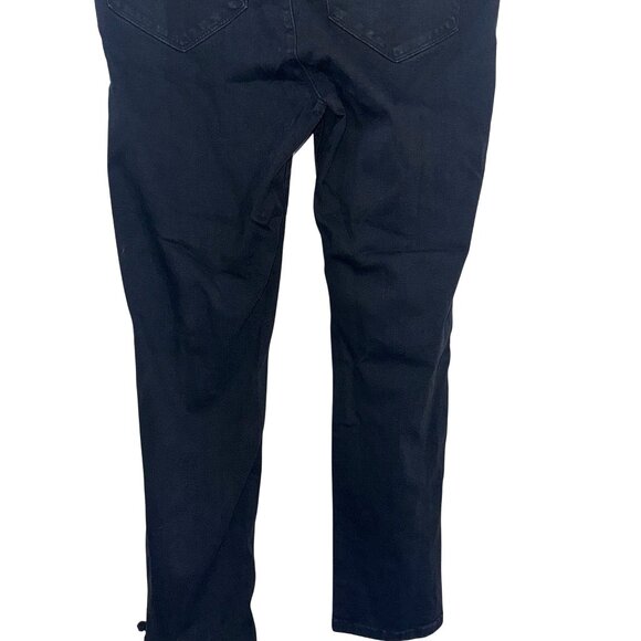 NYDJ Millie Pull-On Ankle Pants Size 16 Black - Picture 12 of 12